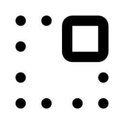 Box Align Top Right Line Icon