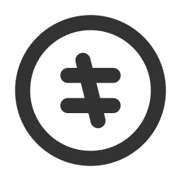 Equal Not Circle Icon