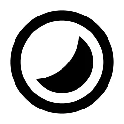 Contrast 2 Line Icon