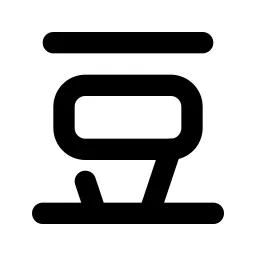 Brand Douban Line Icon