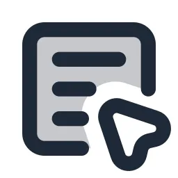 Textbox Cursor 2 Duotone Icon