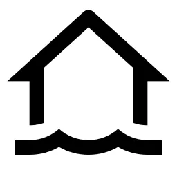 Flood Line Icon