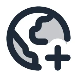 Globe Earth 2 Duotone 1 Icon