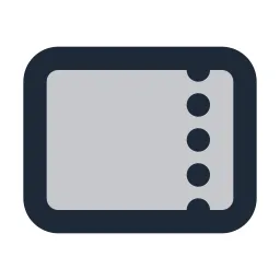 Ticket Duotone Icon