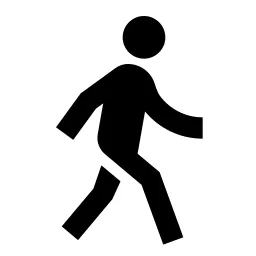 Walk Line Icon
