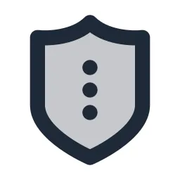 Shield Dots 2 Duotone Icon