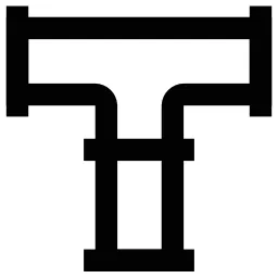 Pipes Intersect Icon