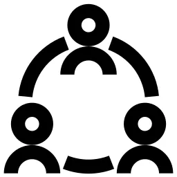 Circle Group People Icon