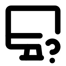Device Imac Question Line Icon