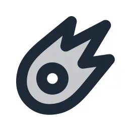 Meteor Duotone Icon