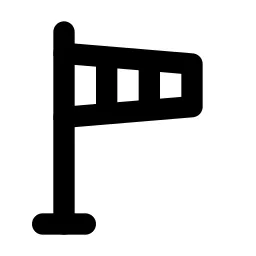 Windsock Line Icon
