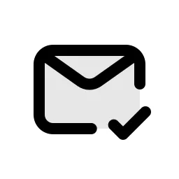 Mail Check Duo Icon