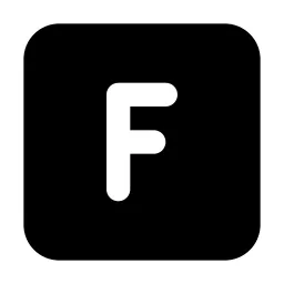 Square Letter F Icon