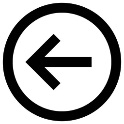 Arrow Left Circle Icon