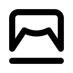 Theater Line Icon