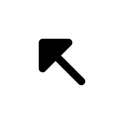 Arrow Left Up Fill Icon