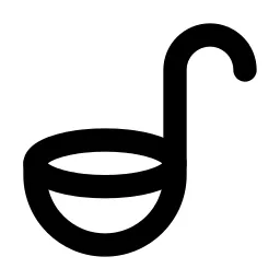 Ladle Line Icon