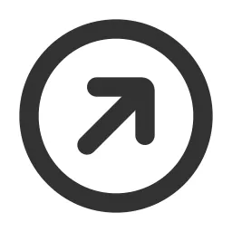Arrow Up Right Circle Icon