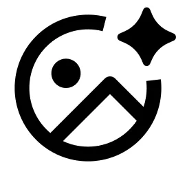 Image Circle Ai Line Icon
