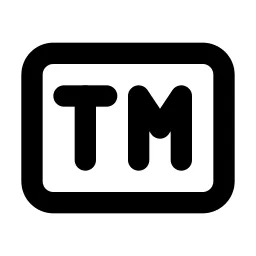 Badge Tm Line Icon
