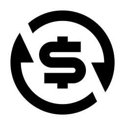 Exchange Dollar Fill Icon