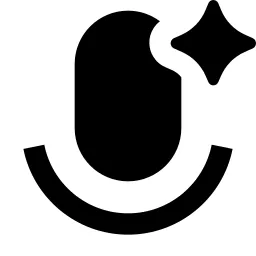 Mic 2 Ai Fill Icon