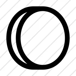 Coin 1 Credits Money Icon