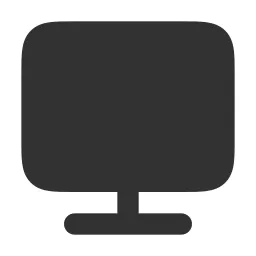 Monitor Fill Icon