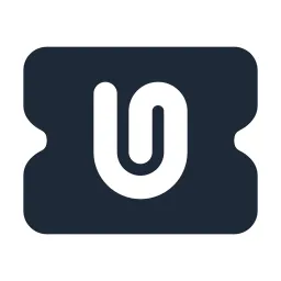 Ticket 2 Attachment Solid Icon