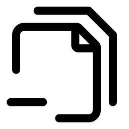 Multiple Pages Minus Icon