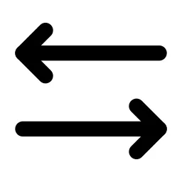 Arrows Left Right Line Icon