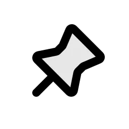 Map Pin 2 Duo Icon