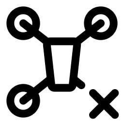 Drone Xmark Icon