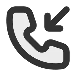 Phone Incoming Duotone Icon