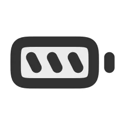 Battery Full Duotone Icon
