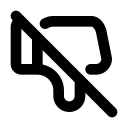 Thumb Down Off Line Icon
