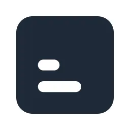 Align Left Bottom Box Solid Icon