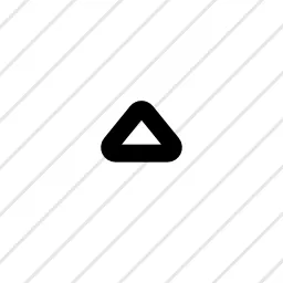 Chevron Triangle Up Small Dropdown Icon