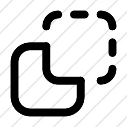 Boolean Group Substract 2 Icon