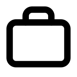 Briefcase 2 Line Icon