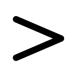 Math Greater Line Icon