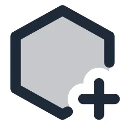 Nft Simple Add Duotone Icon