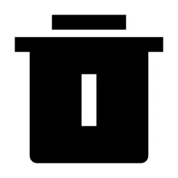 Delete Bin 4 Fill Icon
