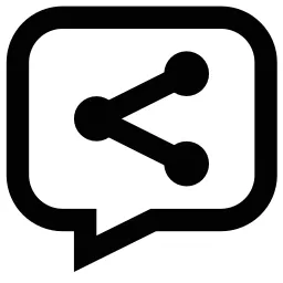Share Message Icon