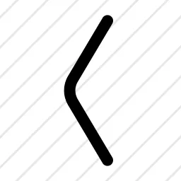 Chevron Large Left Chev Left Last Icon