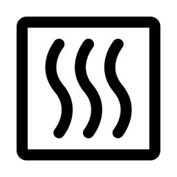 Heating Square Icon