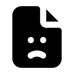 File Sad Icon