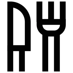 Restaurant Fork Knife Icon
