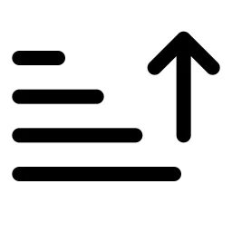 Sort Up Icon