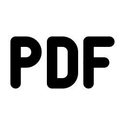 Pdf Line Icon